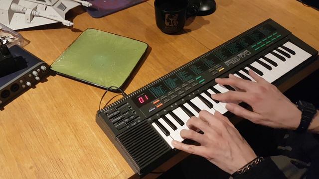 Coffee Jam on a Monday evening *Yamaha PSS-170 vintage keyboard* Improvisation Dawless Pop Jazz 80s смотреть онлайн