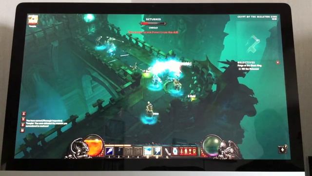 Diablo 3 beta running on 27" iMac (Mid 2011, Radeon HD 6970M) Part II смотреть онлайн