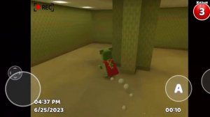 Как узнать что находится в той зелёной комнате из закулисья? игра super bear adventure.