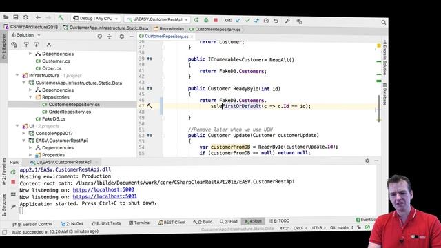 C# CLEAN REST API and more with NET Core 2018 | S3P28 | Simple Clone with Linq смотреть онлайн