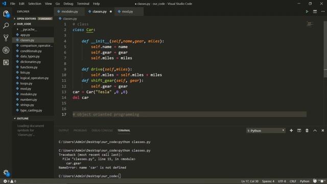 Classes In Python | How to learn classes in Python - What is Python CLasses | Python Course смотреть онлайн
