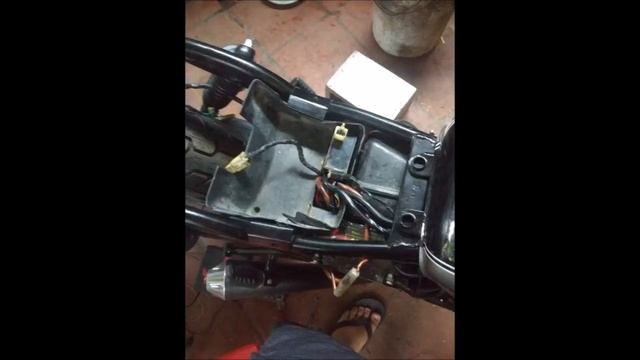 Custom Lifan LF-150 10s (Harley davidson softail slim paint) смотреть онлайн