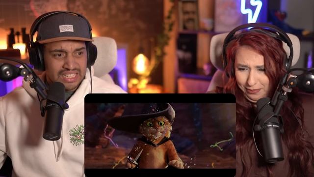 PUSS IN BOOTS: THE LAST WISH MOVIE REACTION - THE ANIMATION IS INCREDIBLE! - First Time Watching смотреть онлайн