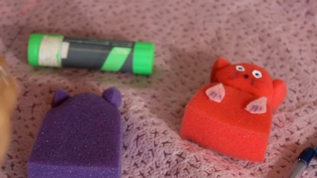 DIY Сквиши. Самодельная игрушка из губки. Легко и просто. смотреть онлайн