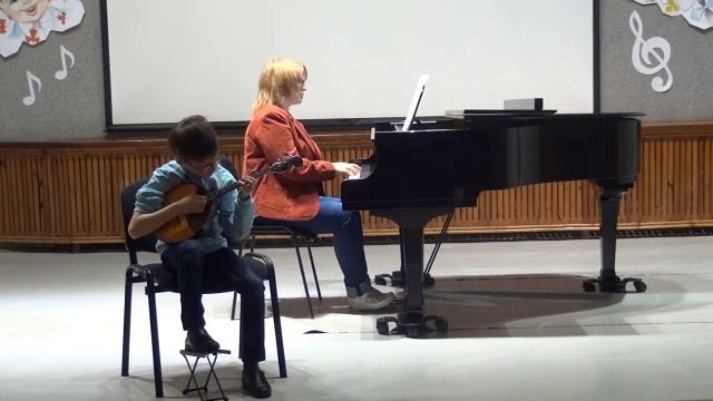 Долгов Кирилл, 2 класс. С.Федоров Детская сюита N 1, 1 часть "Часы с кукушкой". смотреть онлайн