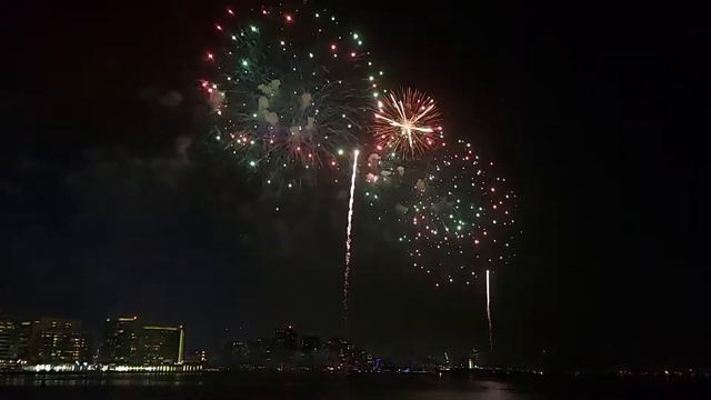 Firework In Yas Island Etihad Arena , Eid Special.Abu Dhabi