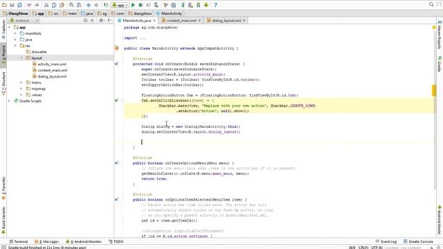 Android. Диалоговые окна. Класс Dialog. Урок 11 смотреть онлайн