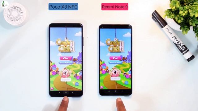 Poco X3 Vs Redmi Note 9 Speed Test ?? смотреть онлайн