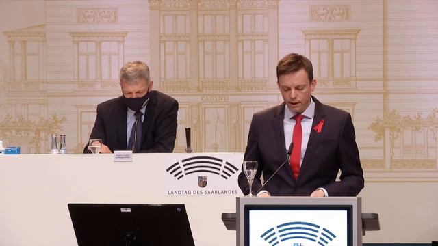 Tobias Hans CDU Regierungserklärung 45. Landtagssitzung 16. WP 01.12.2020 смотреть онлайн