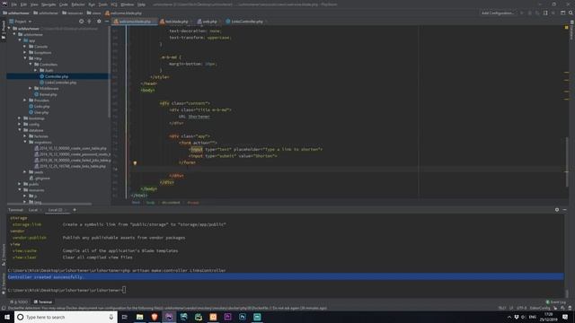 Build a URL Shortener with PHP & Laravel - Part 3 смотреть онлайн