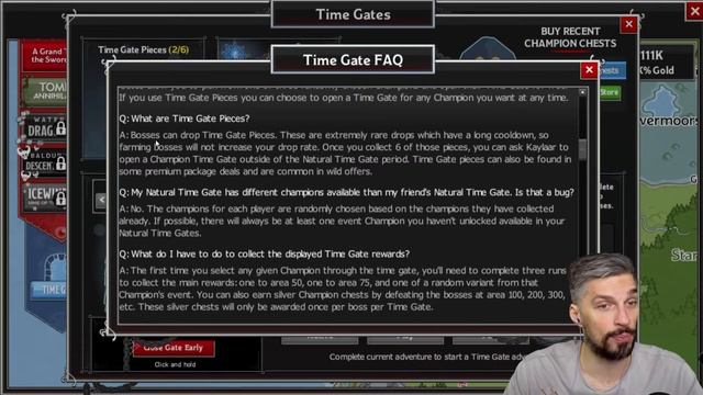 Time Gates Guide // IDLE CHAMPIONS OF THE FORGOTTEN REALMS Beginners Guide/Tutorial And Tips