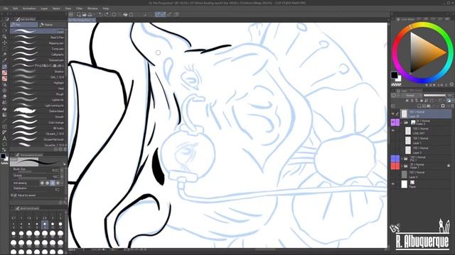 Drawing and Illustrating at CLIP STUDIO PAINT PRO - Rodrigo Albuquerque (CHAT in Portuguese) смотреть онлайн