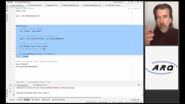 Kaspar Althoefer Teaching Python OpenCV Part 2 смотреть онлайн