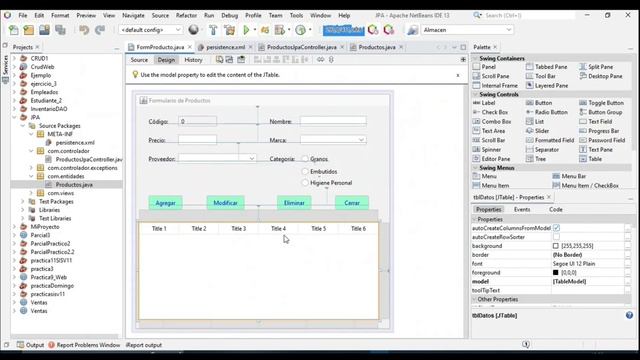 CRUD CON JPA EN JAVA SWING ?✅ смотреть онлайн