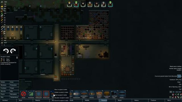 [13] RimWorld 1.0 - Progress - Rimhammer The End Times Dwafs - Warhammer Mod Preview - Let's Play смотреть онлайн