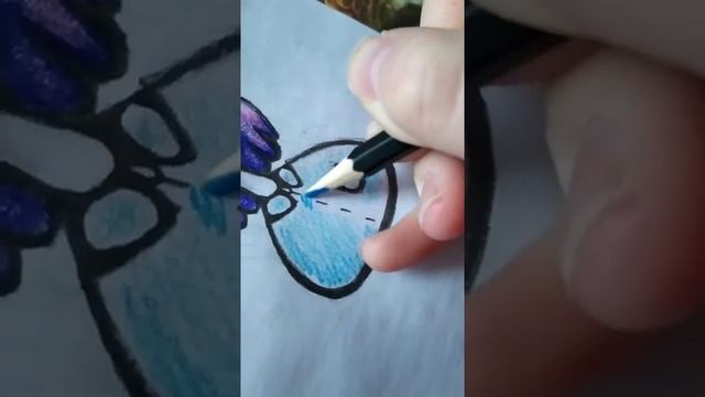 Рисую в стиле Асинастры. Космическая девочка. смотреть онлайн
