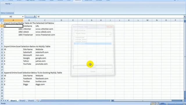How To Use Excel MySQL Import, Export & Convert Software смотреть онлайн