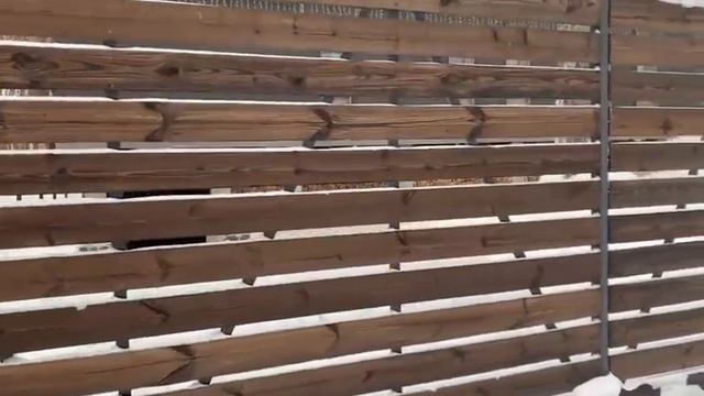 Забор из каменной древесины (Резиденция, Кашино) смотреть онлайн