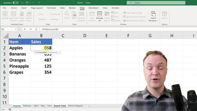 How to QUICKLY Use 3D Formulas in Excel смотреть онлайн