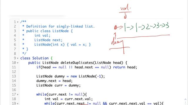贾考博 LeetCode 83. Remove Duplicates from Sorted List смотреть онлайн