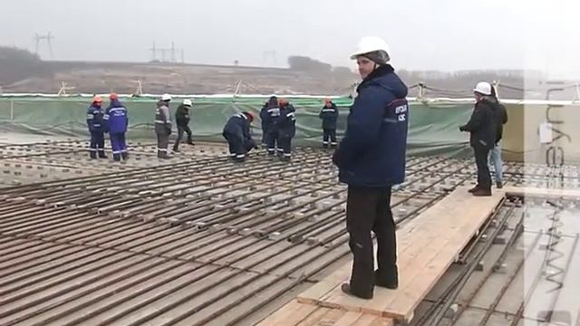 На стройплощадке КАЭС 2 заложили фундаментную плиту здания реактора 1 го энергоблока