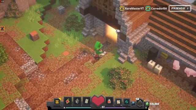 Minecraft Dungeons live Stream - The new Adventure Pass Tower Glitch Day 3 смотреть онлайн