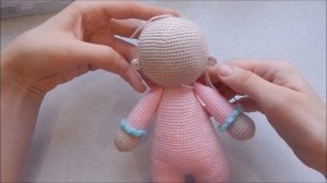Игрушка амигуруми. Пупсик (малыш) крючком (Сrochet baby).
