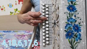 Прощание Славянки - разбор на гармони