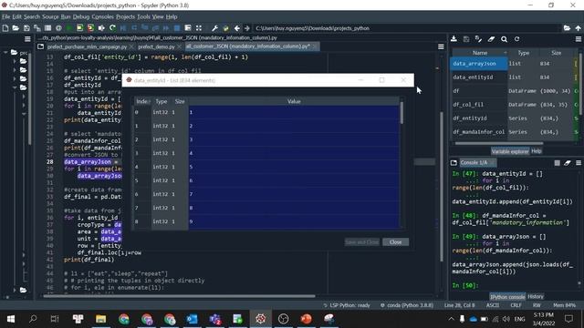 Xử lý dữ liệu dạng JSON thành dạng DataFame sử dụng Python | Python for Data Analyst смотреть онлайн
