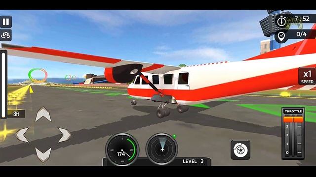 Airplane Simulator Flight Airbus Mission Game | Android iOS Gameplay смотреть онлайн
