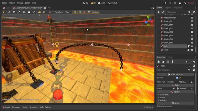 Pingo Adventure: Making of Procedural Chain - Godot смотреть онлайн