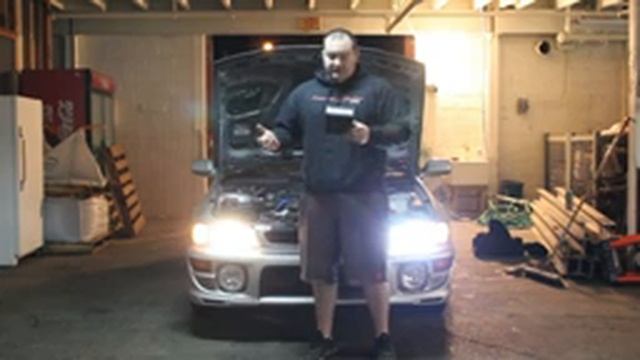 How to Install LED Headlight for 2001 Subaru Impreza RS with Poor Man Mods смотреть онлайн