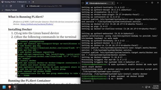 Running Pi.Alert - A Network Intrusion Monitor - Containerized in Docker смотреть онлайн