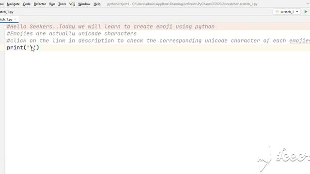 Displaying Emojies Using Python смотреть онлайн