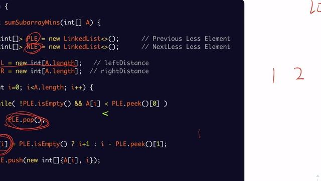 LeetCode 907 Java code explained смотреть онлайн