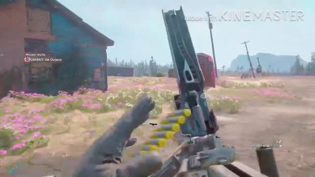 Far Cry New Dawn - Warrior Dan Liberates the Chop Shop Outpost with Lvl. 129 Blunderbuss MG42 смотреть онлайн
