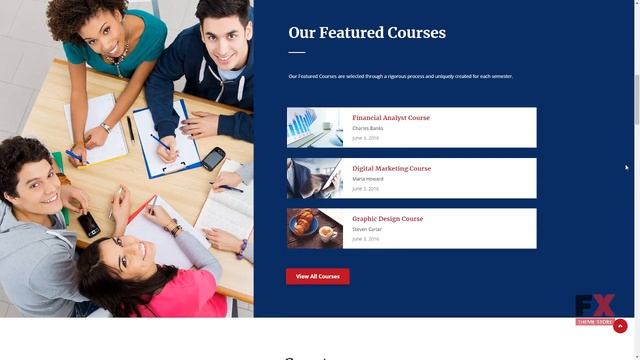 Cedar High - University WordPress Theme TMT Farran Tommie смотреть онлайн