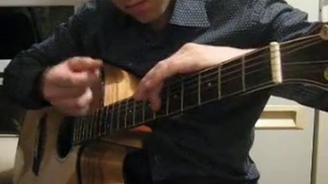 Тэппинг на гитаре / tapping guitar (прием игры на гитаре) смотреть онлайн