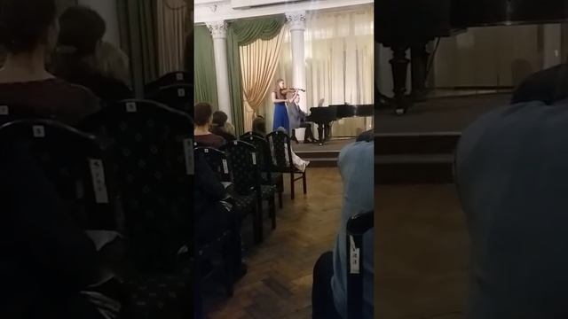 Р.Глиэр. Романс / R.Glier.Romance D dur. Артюшенко Арина 13 лет смотреть онлайн