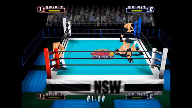 Virtual Pro Wrestling 64 N64 - NWGP Tag Team Championship Title - Takayama/Suzuki (1080p/60fps) смотреть онлайн