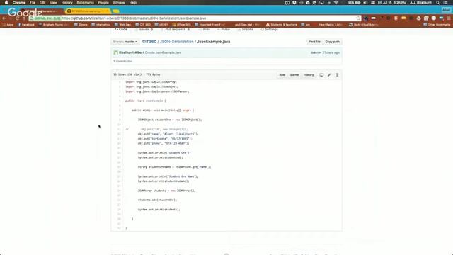 JSON Serialization смотреть онлайн