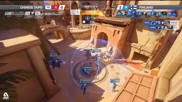 Taiwan vs Finland | Overwatch World Cup 2018 Incheon Qualifier Day 3 смотреть онлайн