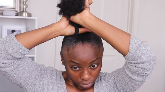 HOW TO: PERFECT SLEEK HIGH TOP KNOT BUN TUTORIAL | Natural 4c Hair
