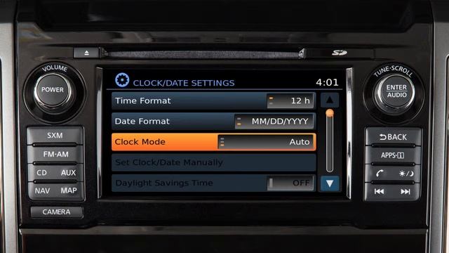 2016 NISSAN TITAN Diesel - Setting the Clock смотреть онлайн
