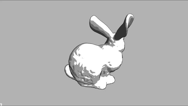 OpenGL Cel Shading (Smooth) .PLY player (Bunny) смотреть онлайн