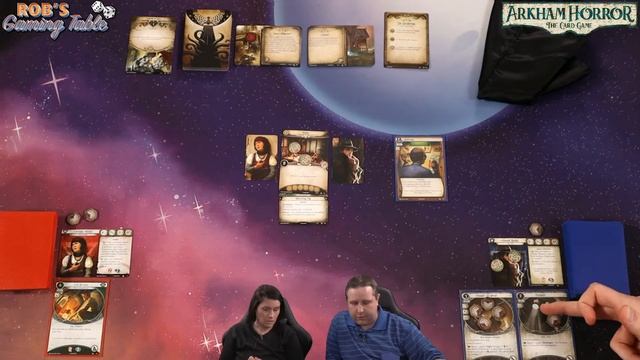 Arkham Horror Card Game: Night of the Zealot #1 Playthrough смотреть онлайн
