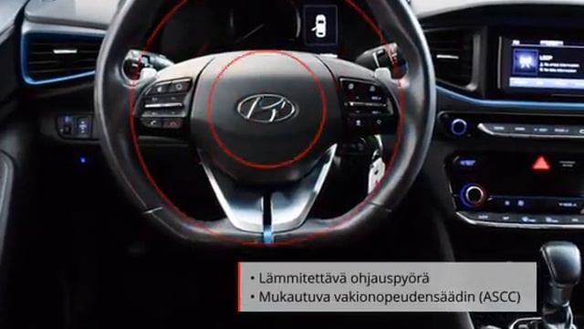 Hyundai IONIQ Hybrid DCT Comfort-Adaptiivinen Vakionopeudensäädin, Aut