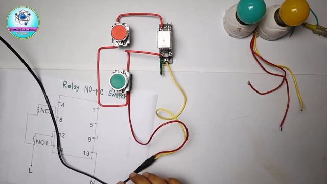 Relay NO-NC Switch Wiring Diagram✅✅ смотреть онлайн