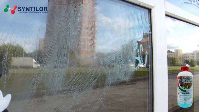 Средство для удаления граффити со стекла SYNTILOR Graffito Pro смотреть онлайн