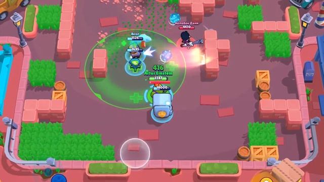 Играем Brawl Stars за Спайка, лайфхак с Броком